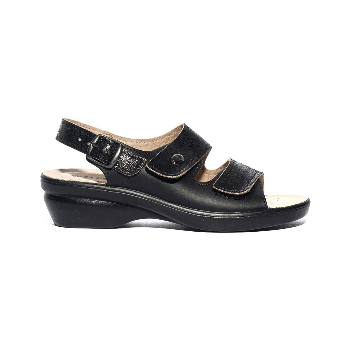 VALLEVERDE 25313 NERO Sandali Donna 