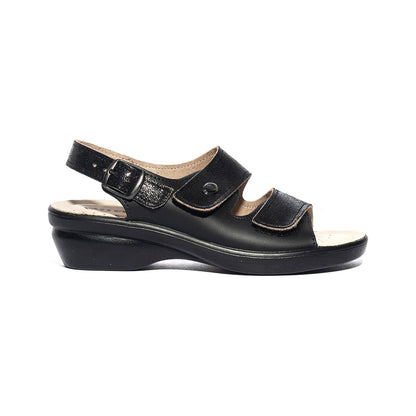 VALLEVERDE 25313 NERO Sandali Donna 