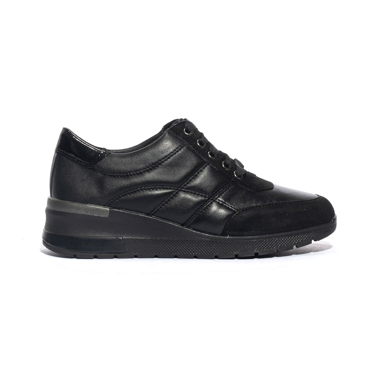 WALK DREAM 15449 BLACK Sneakers Donna 
