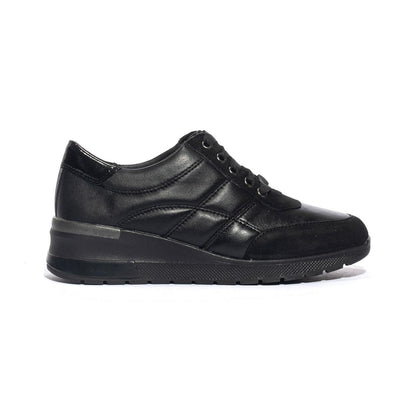 WALK DREAM 15449 BLACK Sneakers Donna 