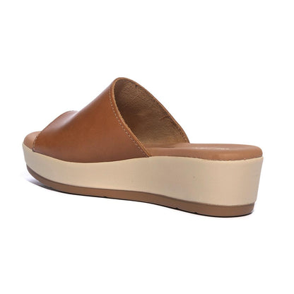 Ciabatte Valleverde Cuoio<BR/> 