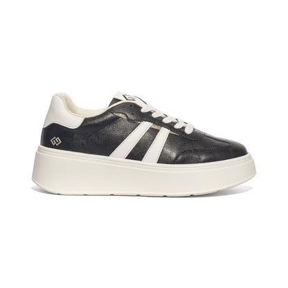 GOLD & GOLD GB883 NERO BIANCO Sneakers Donna 