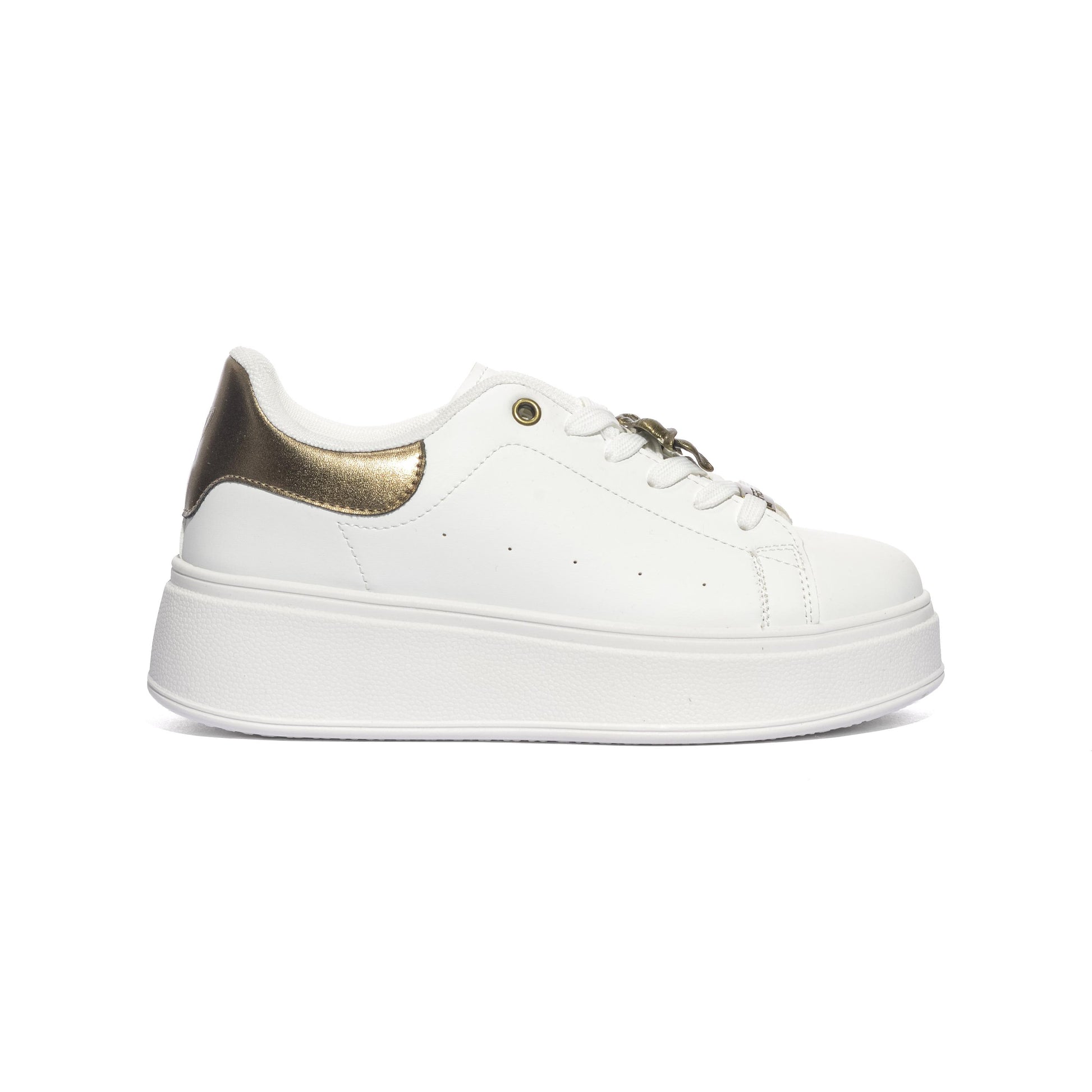 FREDDY FY7717 WHITE BRONZO Sneakers Donna 