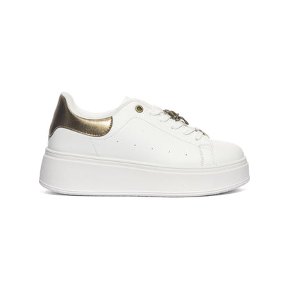 FREDDY FY7717 WHITE BRONZO Sneakers Donna 