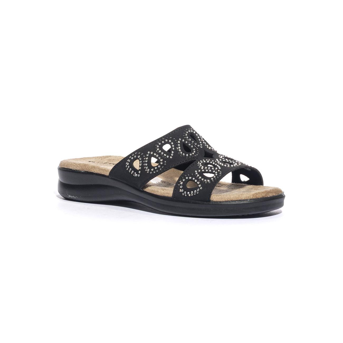 VALLEVERDE 25331 NERO Sandali Donna 