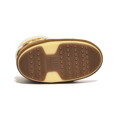 Mammut Moon Boot Icon Low Marroni Bianchi 80D1409580W.WHITE MOON BOOT