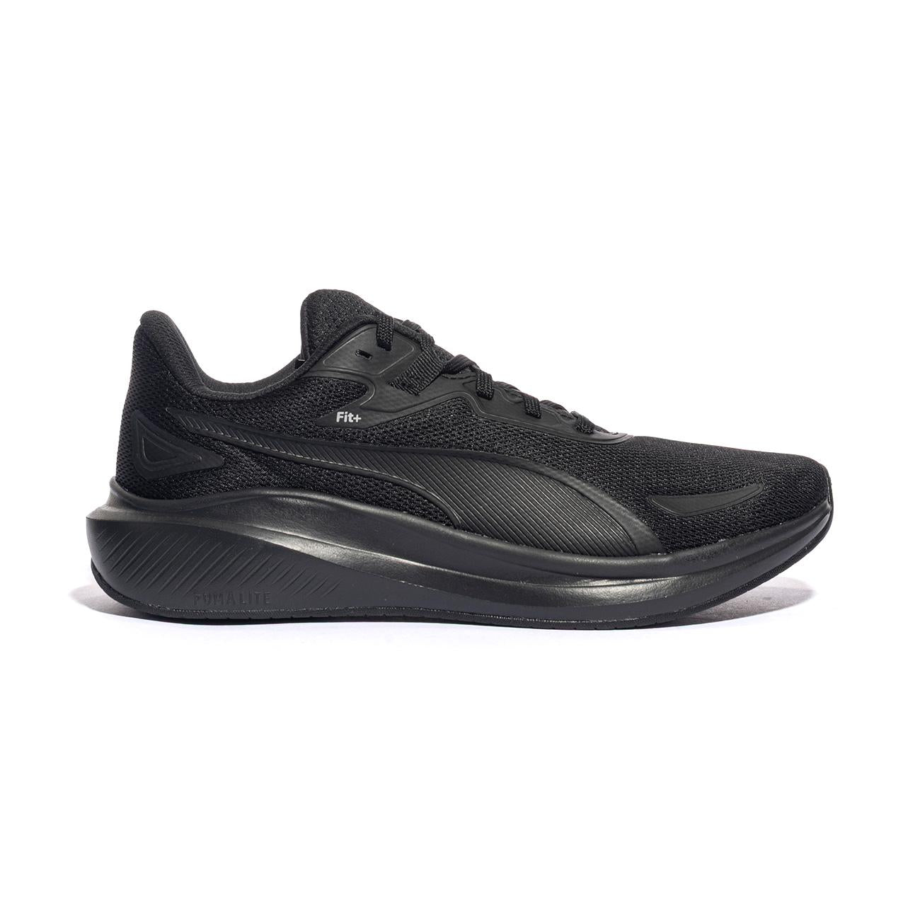 PUMA 379437-10 Black BlackCool Dark Gray Sneakers Uomo 