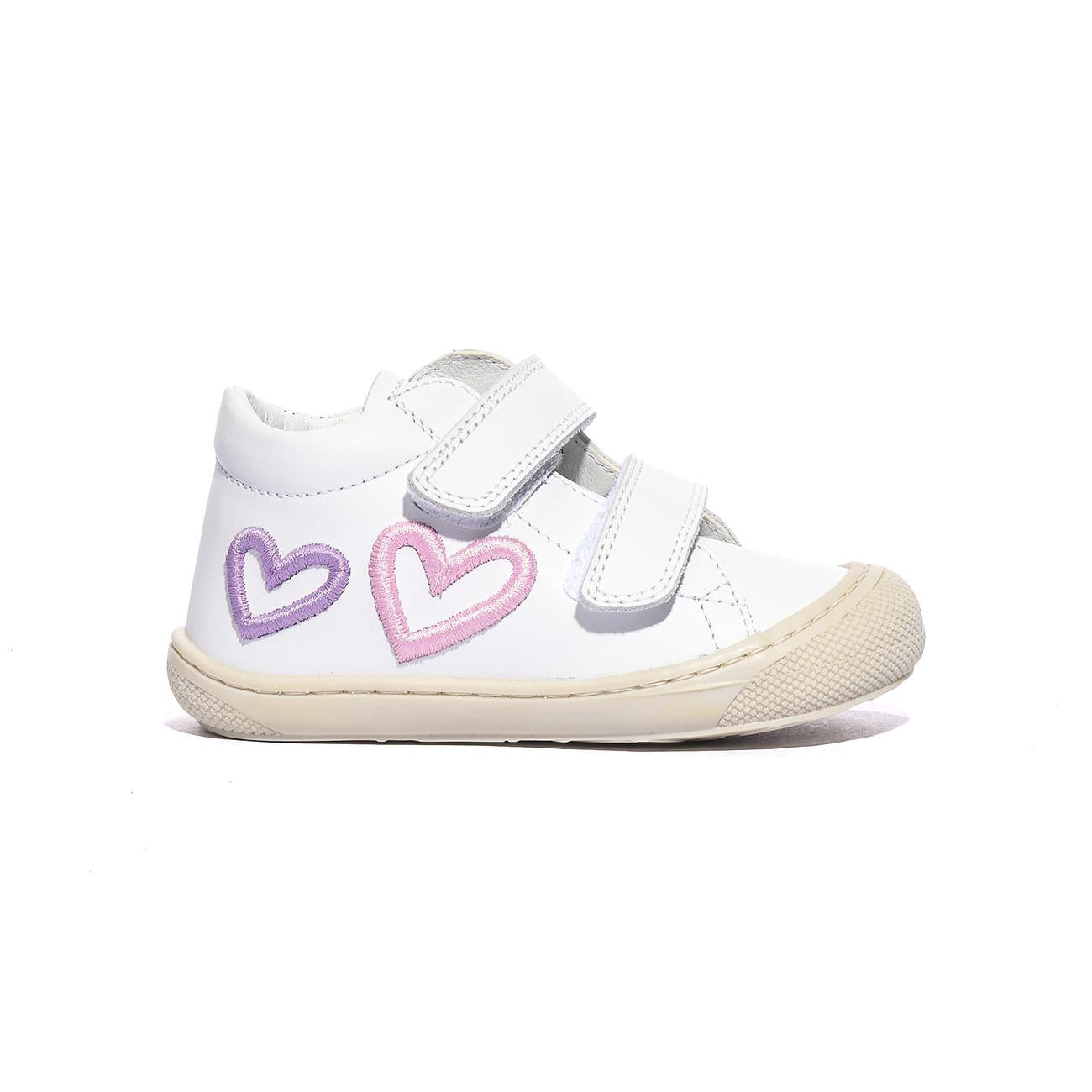 NATURINO 0012019244.01.0N01 WHITEWHITE Sneakers Bambina 