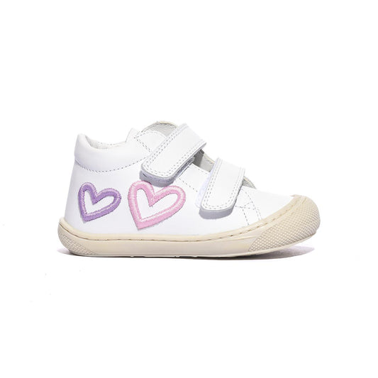 NATURINO 0012019244.01.0N01 WHITEWHITE Sneakers Bambina 