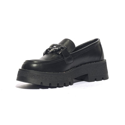 LUMBERJACK 102230337 BLACK Mocassini Donna 