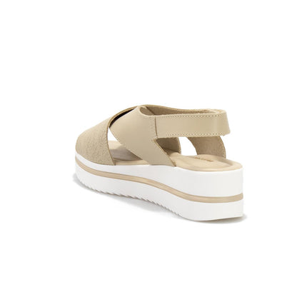 VALLEVERDE 32321 BEIGE Sandali Donna 