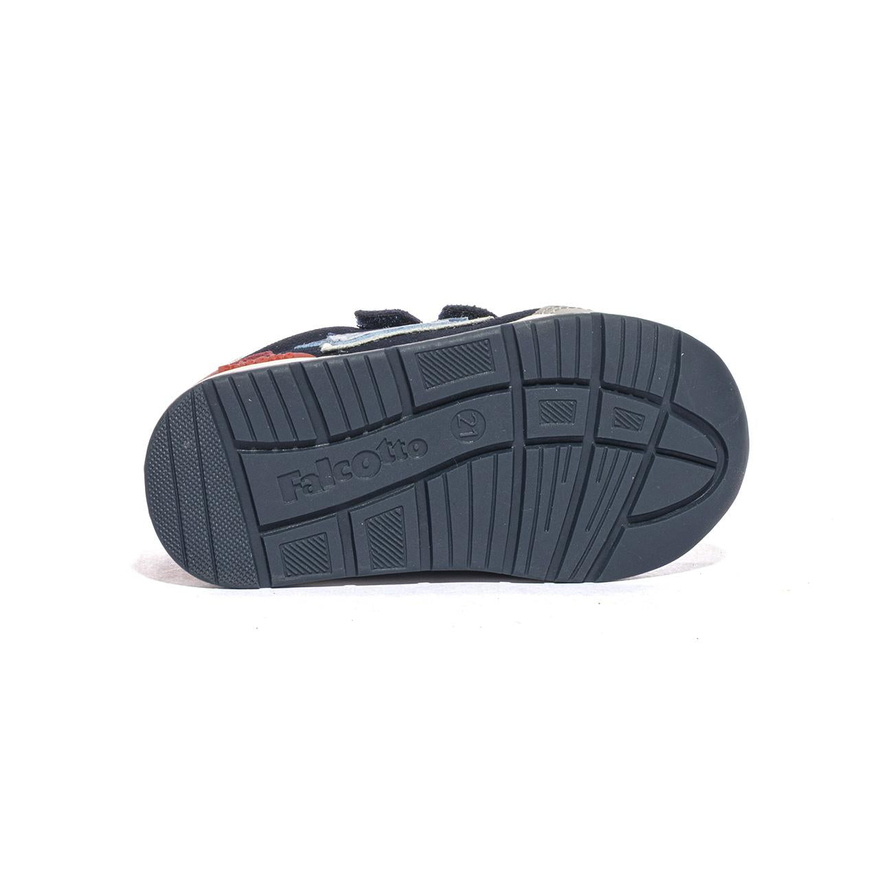 Sneakers Falcotto  New Ferdi Blu 0012015873.13.1B10GREY NAVY RED FALCOTTO