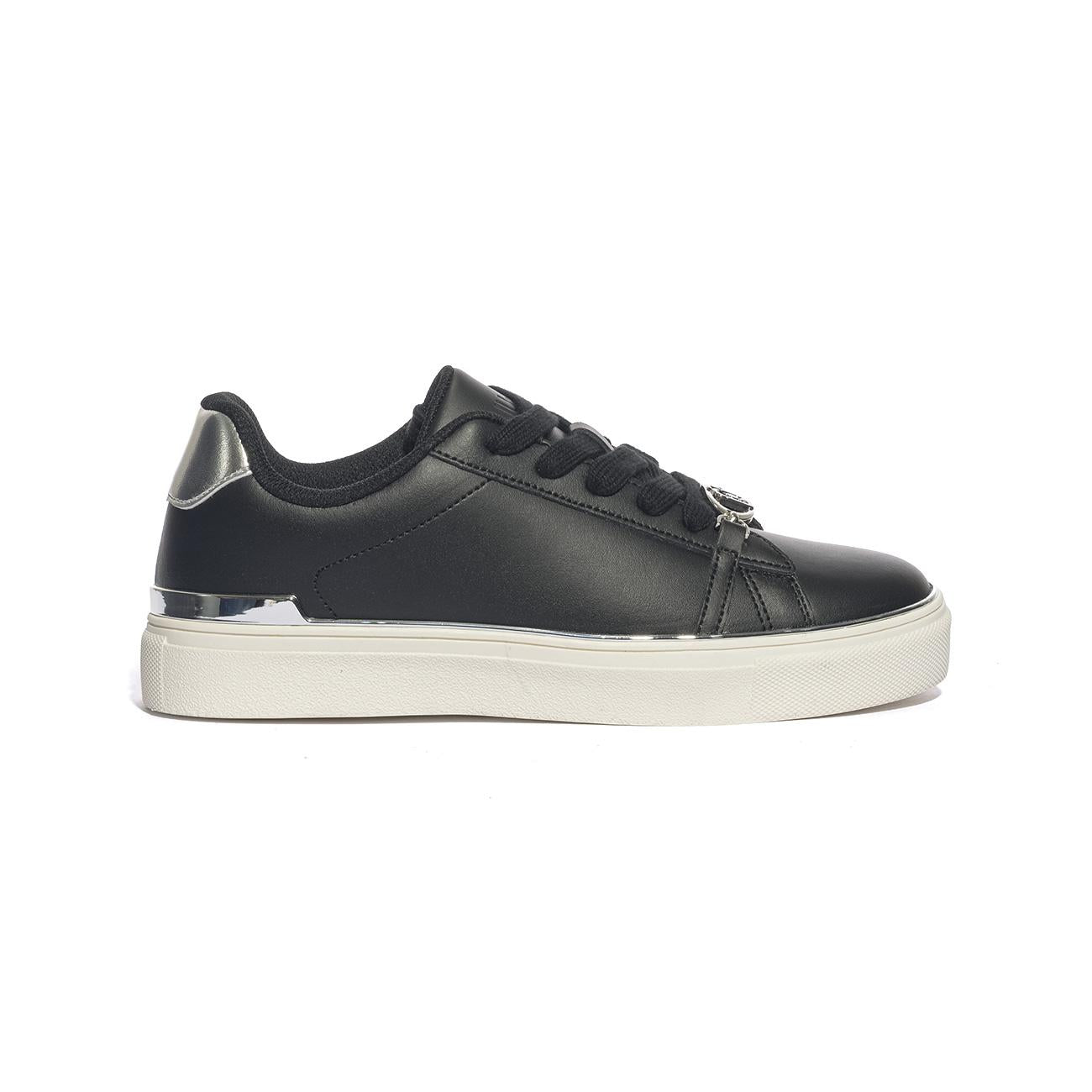 LIUJO BF5063PX02601039 BLACK SILVER Sneakers Donna 