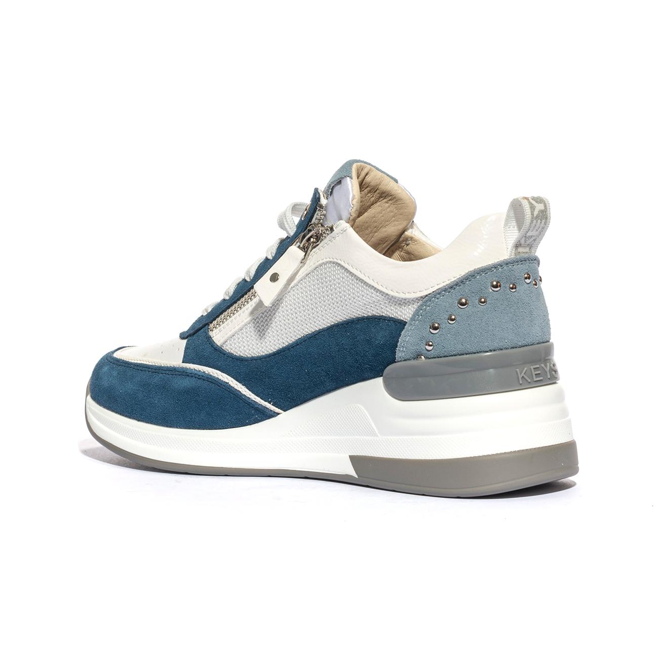 KEYS K7621 BALTIC WHITE SKY Sneakers Donna 