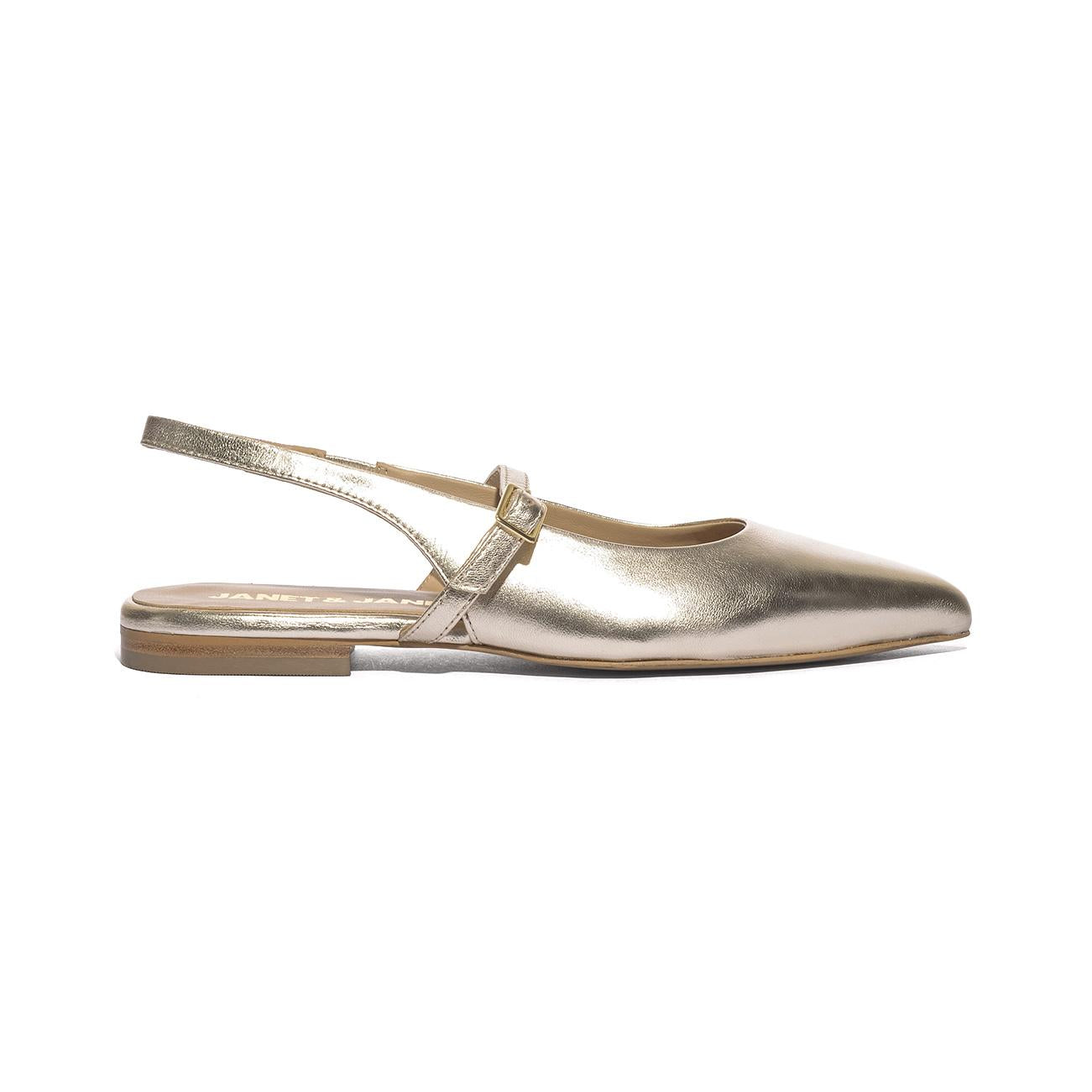 JANET&JANET J-711 PLATINO Ballerine Donna 
