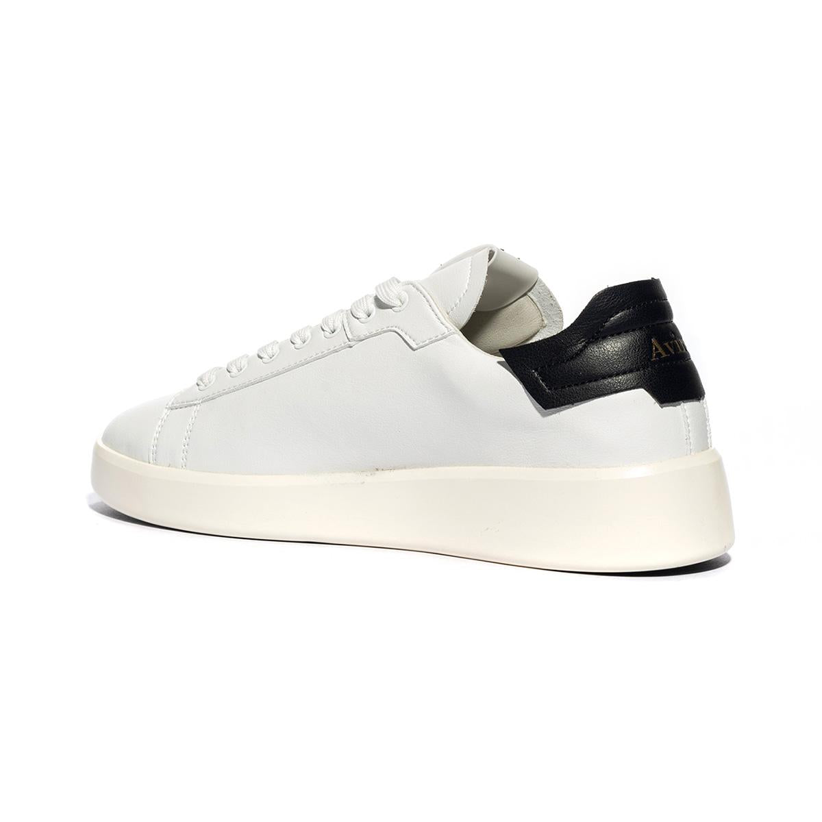 AVIREX OS AV41M82623 WHITE BLACK Sneakers Uomo 