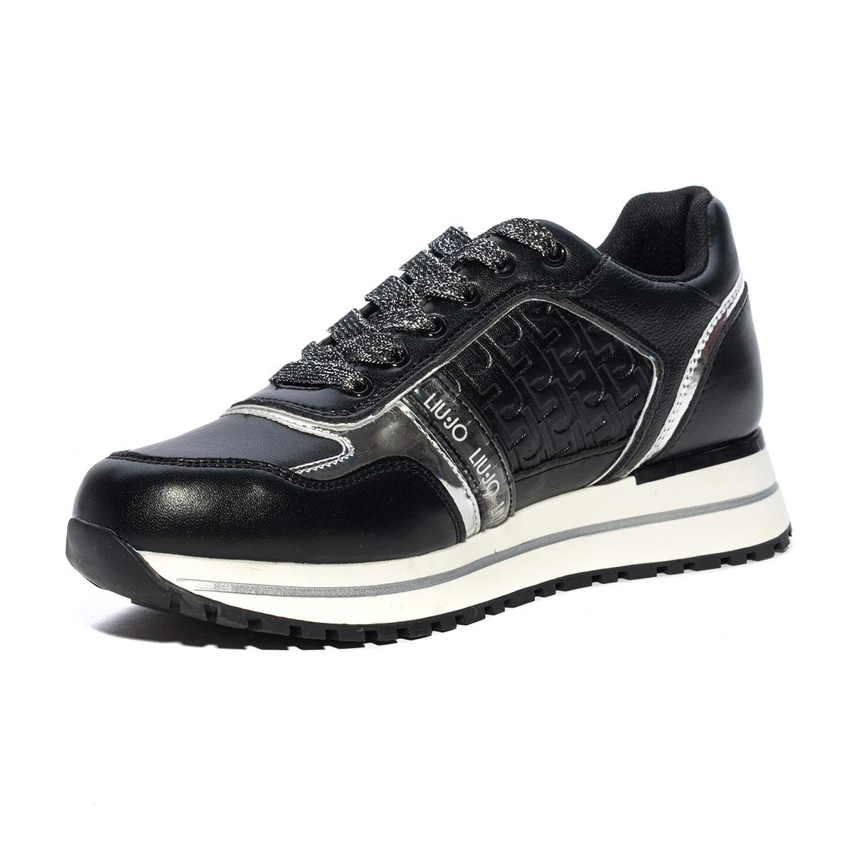 LIUJO 4F2775EX10922222 BLACK Sneakers Donna 