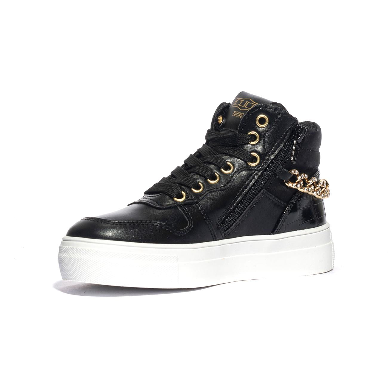 CULT T013 BLACK Sneakers Bambina 