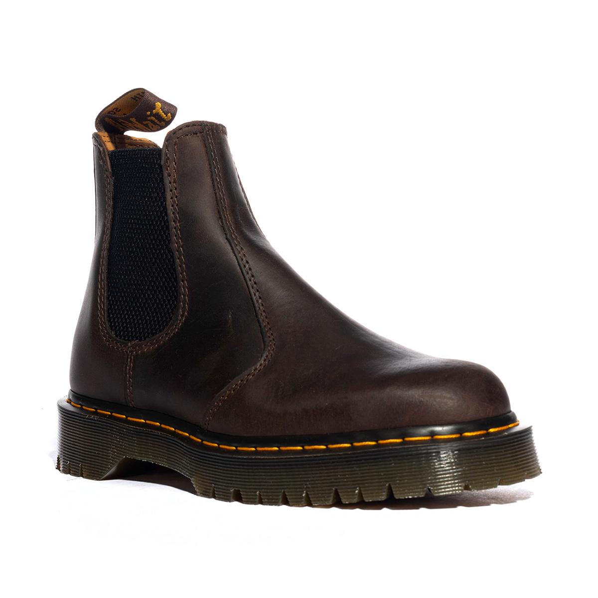 Stivaletti Dr.Martens 2976 Marroni 27896201DARK BROWN CRAZY HORSE DR MARTENS