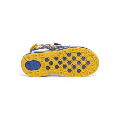 Sandali Geox Android Blu GIalli J450QA 1454BLUE YELLOW GEOX