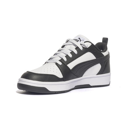 Sneakers Puma Rebound v6 Low BIanche Nere 392328-01white PUMA