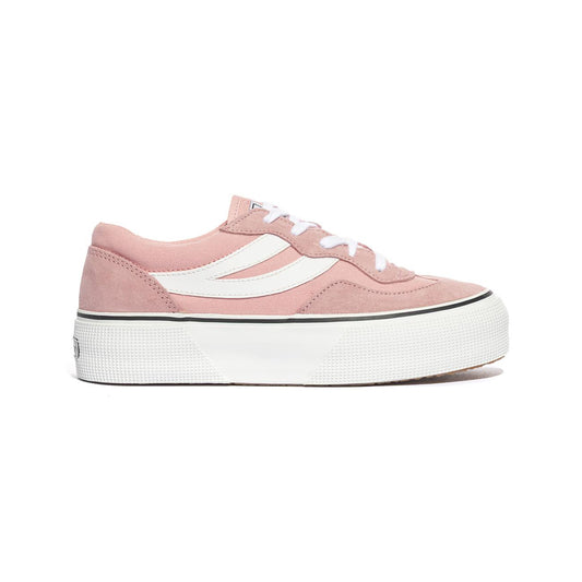 SUPERGA 3041 PINK WHITE Sneakers Donna 