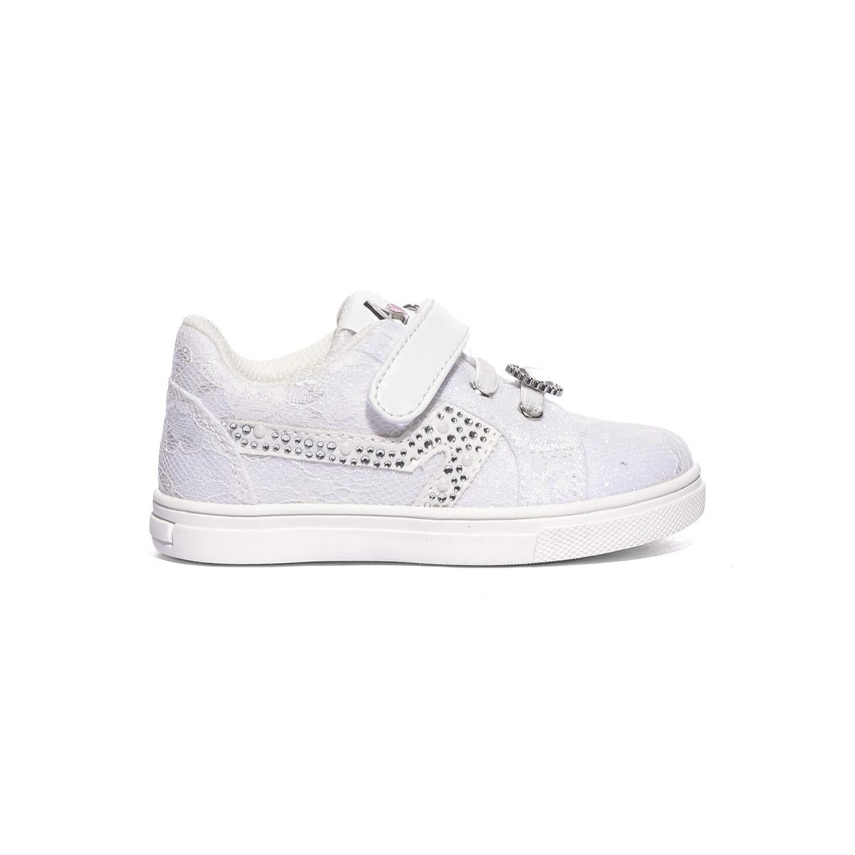 ASSO AG17850 WHITE SNEAKER Bambina 