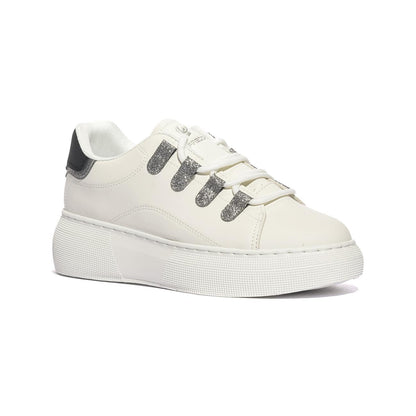 FREDDY FY7714 WHITE BLACK Sneakers Donna 