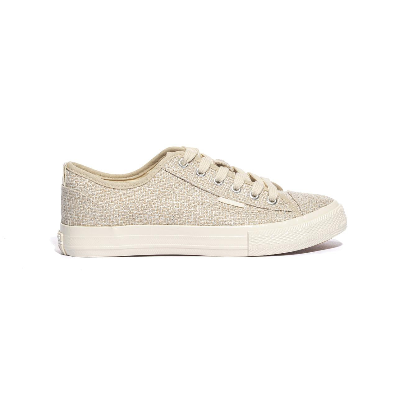 LUMBERJACK SWI4305-001 ECRU GOLD M1461 Sneakers Donna 