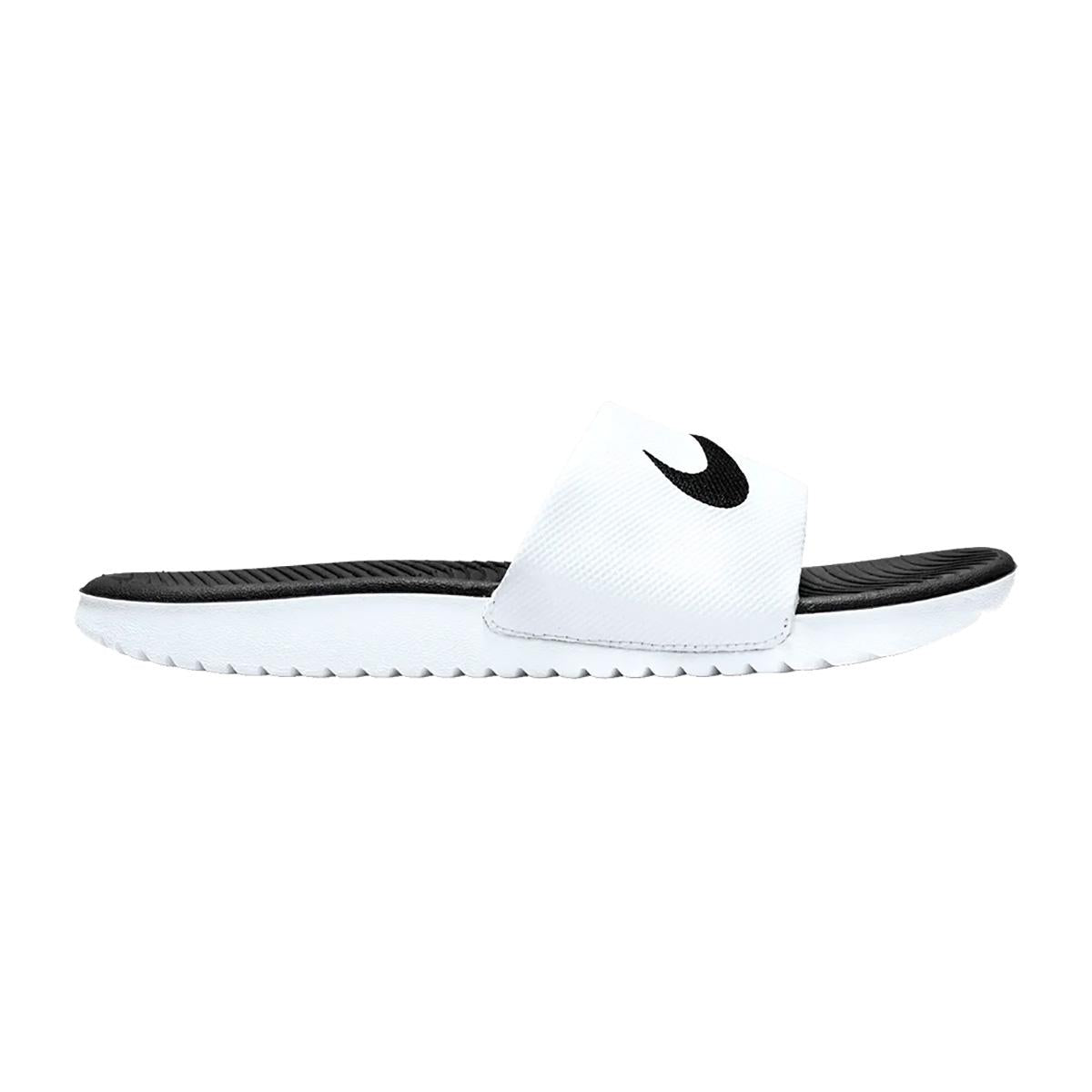 NIKE 819352-100 WHITE BLACK Ciabatte Unisex 