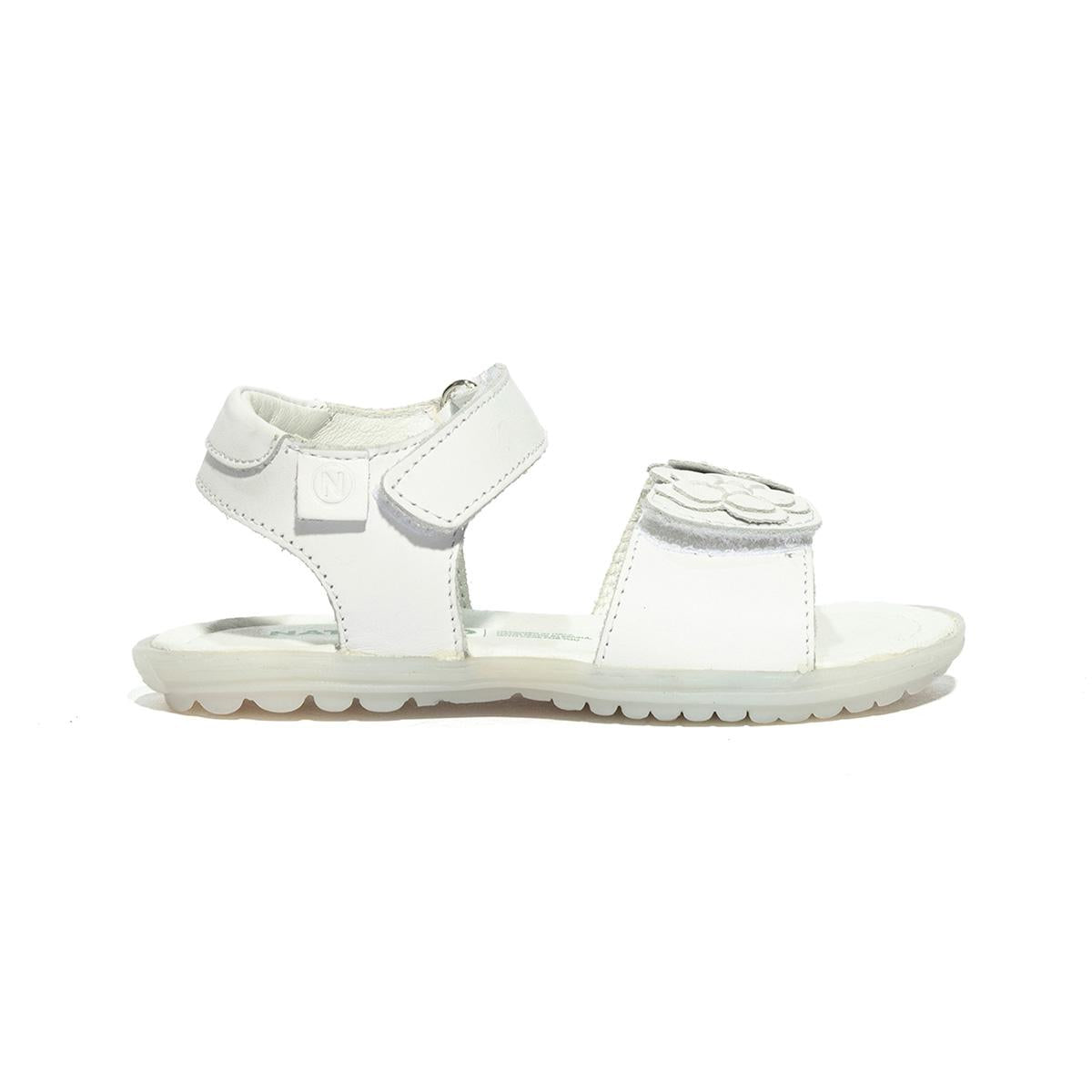 NATURINO BEGONIA WHITE WHITE Sandali Bambina 