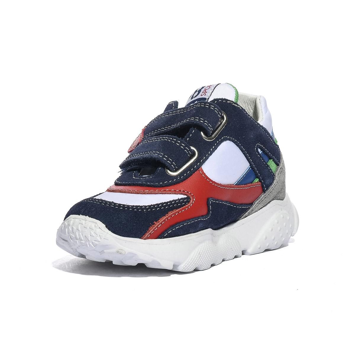 FALCOTTO 0012018224.01.1C49 NAVY WHITE Sneakers Bambino 