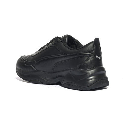 PUMA 371125-01 BLACK SILVER Sneakers Donna 
