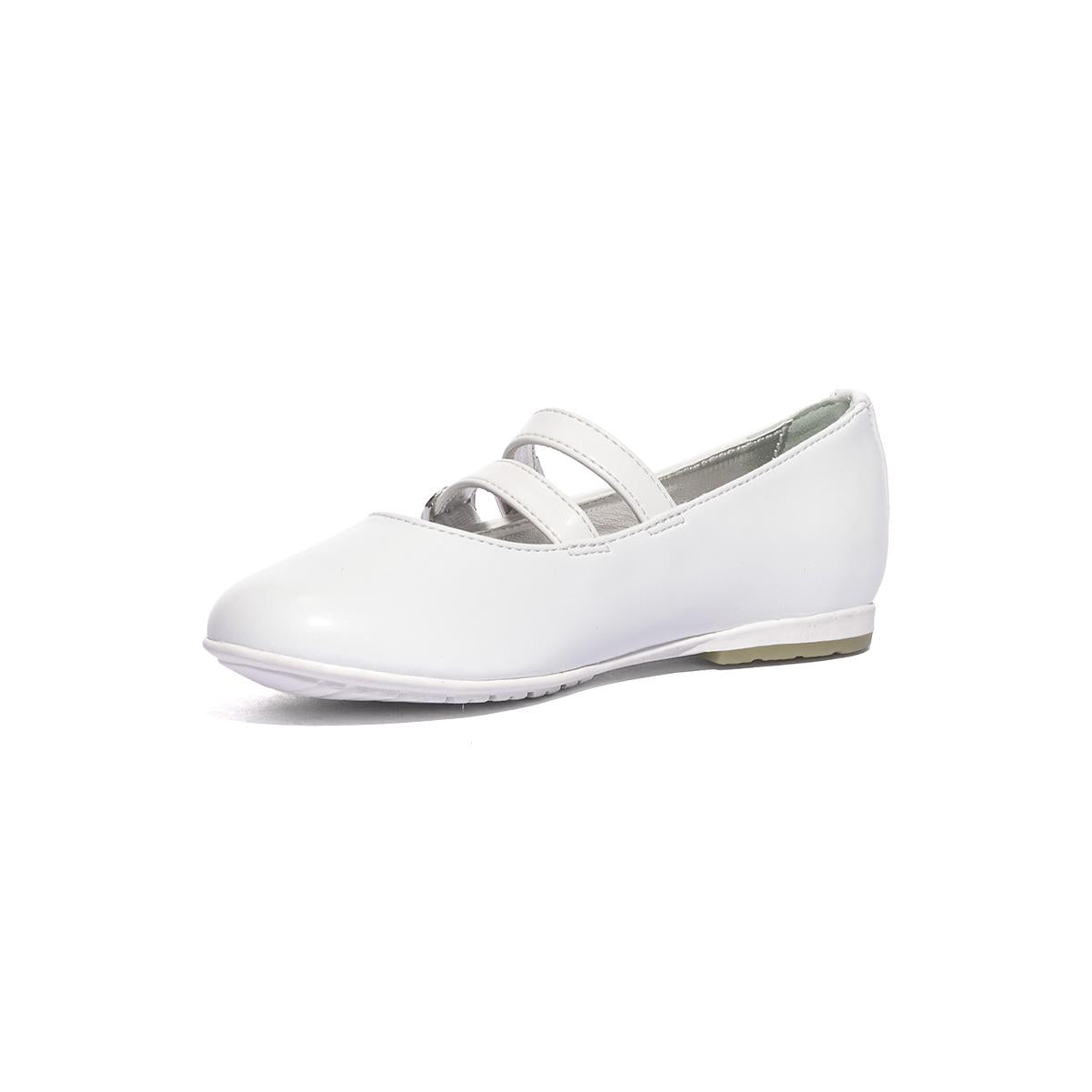 ASSO AG17071 PU WHITE Ballerine Bambina 