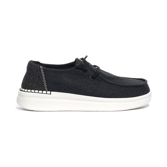 HEY DUDE HD40074-001 Rise Black Slip-on Donna 