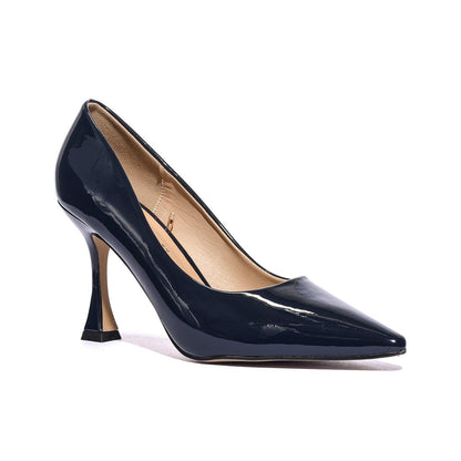 KISS KRISS 4021 VERNICE BLU Decollete Donna 
