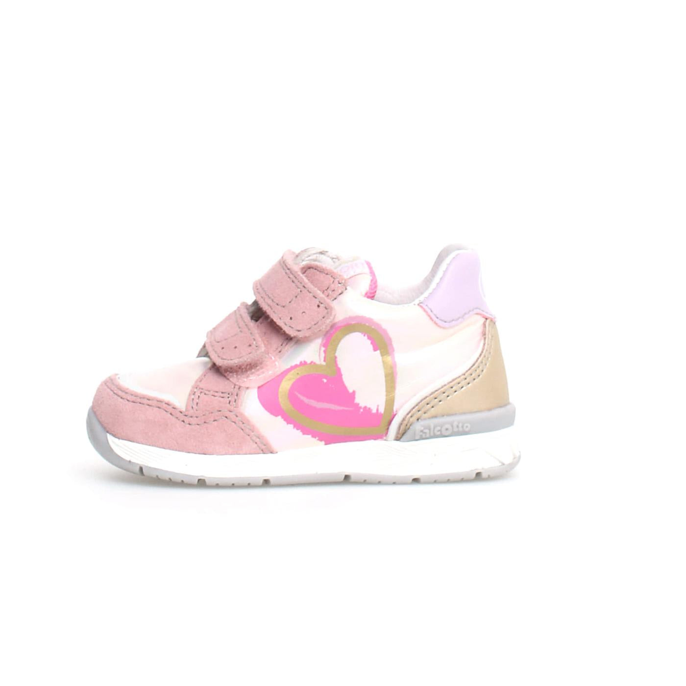 FALCOTTO 0012018211-01-1M30 PINK-PLATINUM Sneakers Bambina 