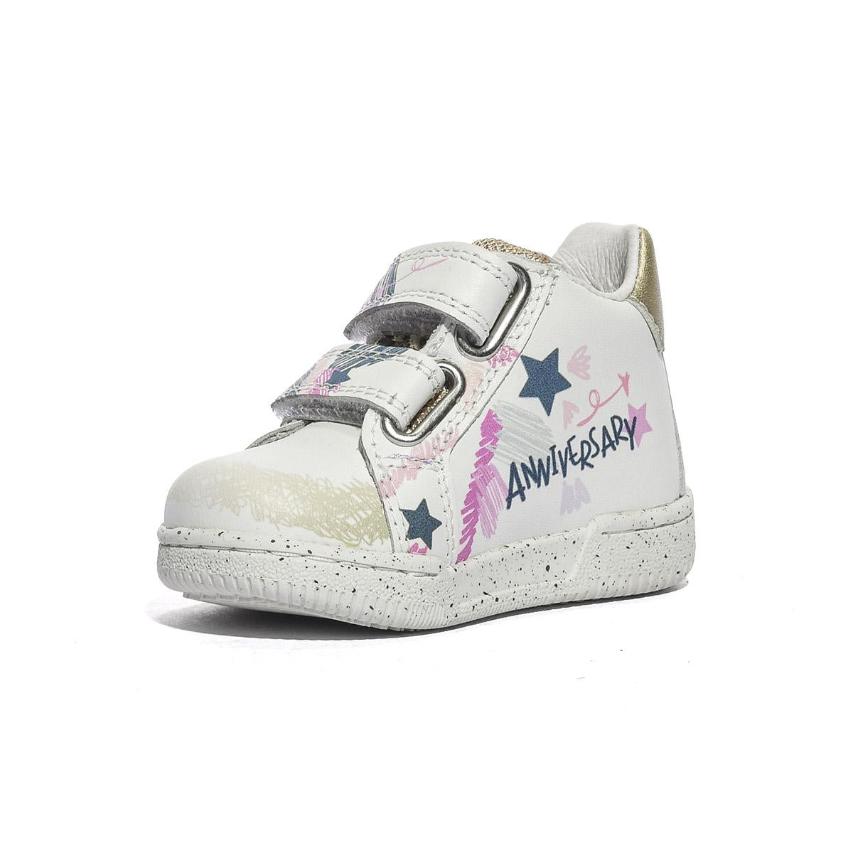 FALCOTTO 0012018217.01.1N03 WHITE PLATINUM Sneakers Bambina 