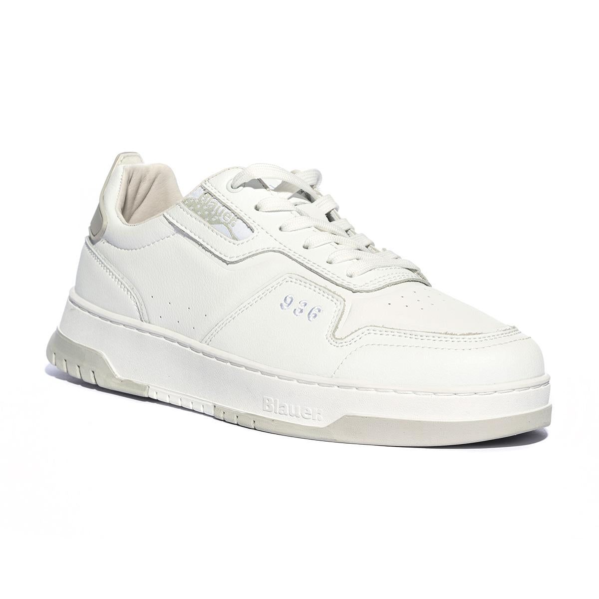 BLAUER S3HARPER07 WHITE Sneakers Uomo 