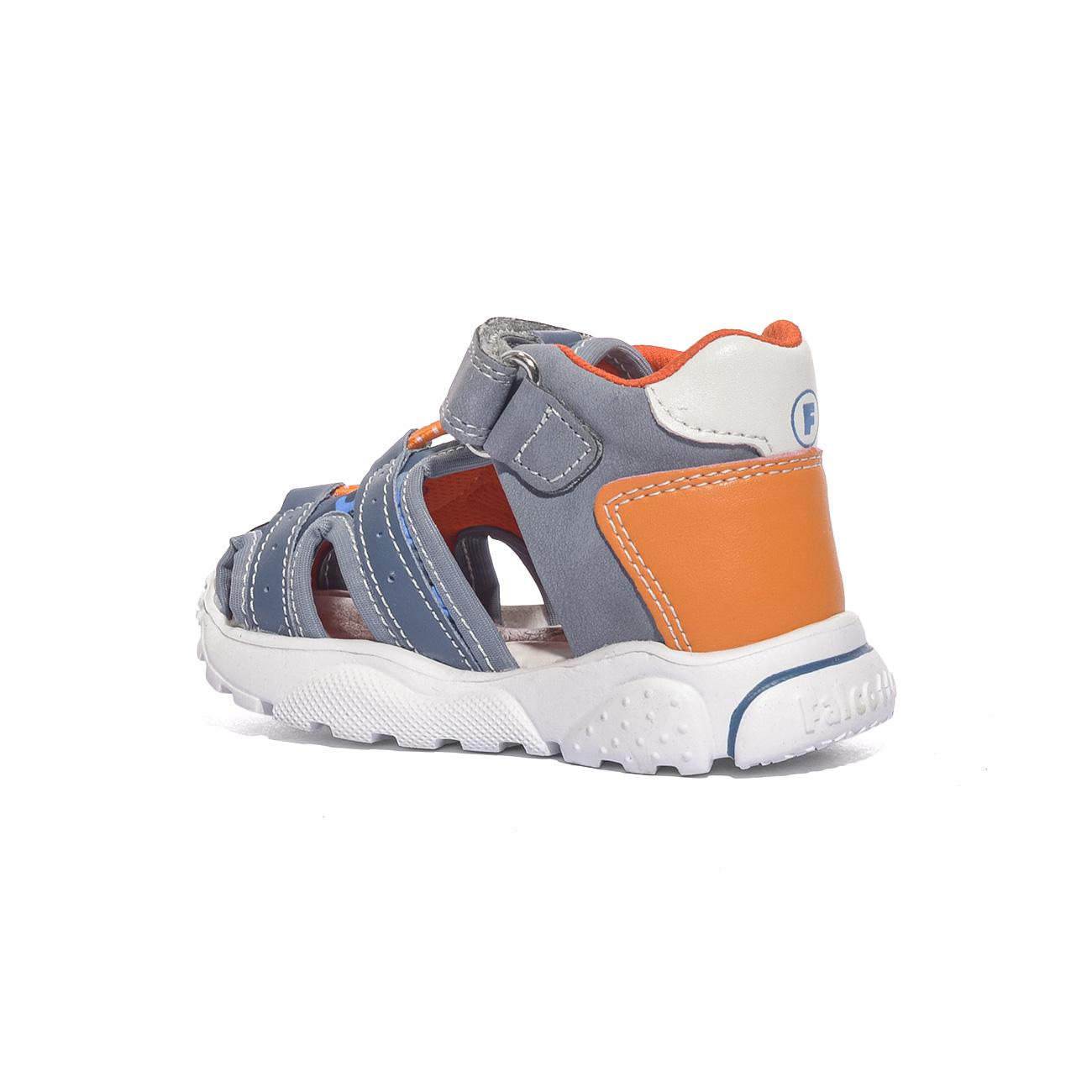 FALCOTTO 0011500919.04.2C26 CELESTE ORANGE Sandali Bambino 