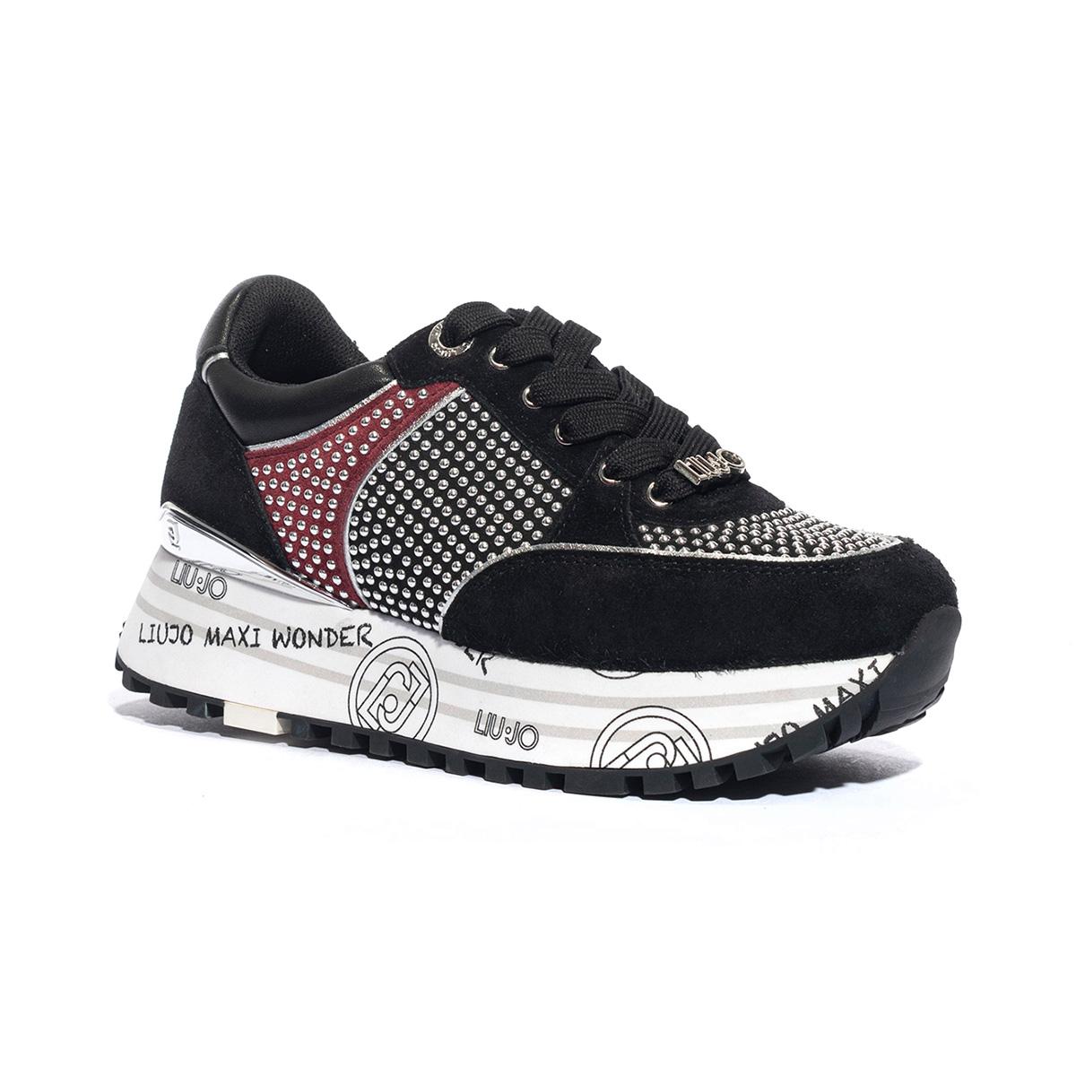 LIUJO BF3009PX05222222 BLACK Sneakers Donna 