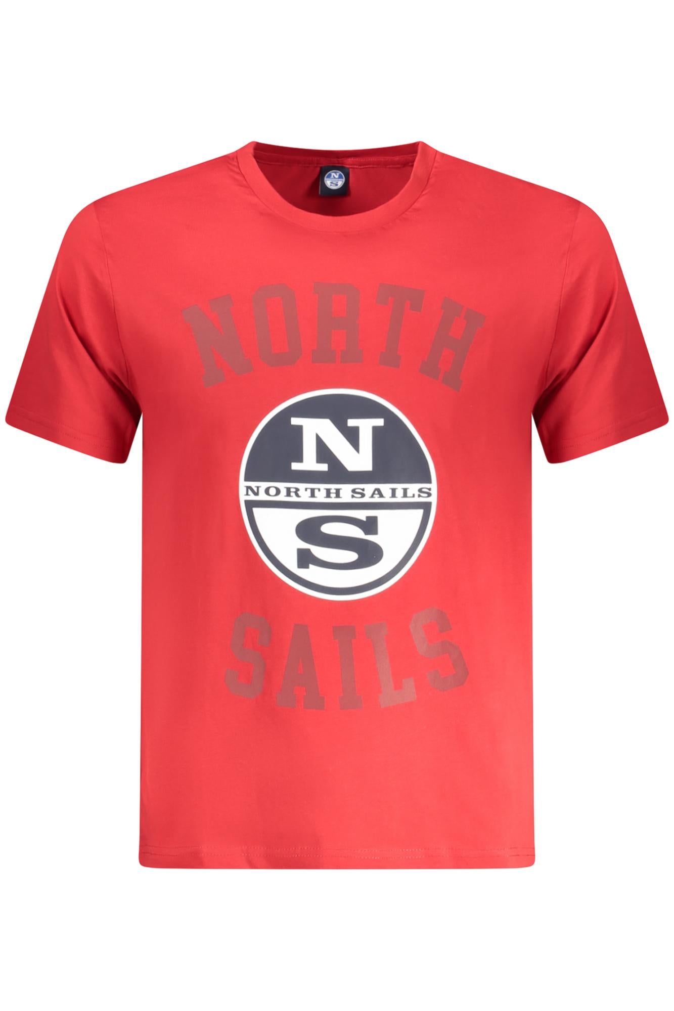 NORTH SAILS 996021000_RO0230 Rosso T-Shirt Uomo 