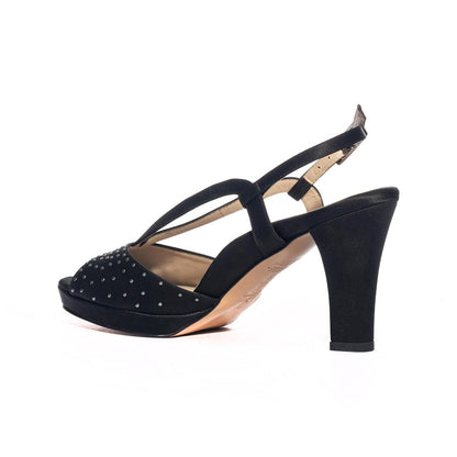 VALLEVERDE 7379 NERO Sandali Donna 