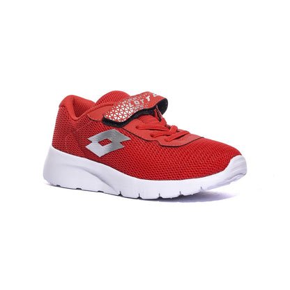 LOTTO 21579369G Red Silver Met Sneakers Bambino 