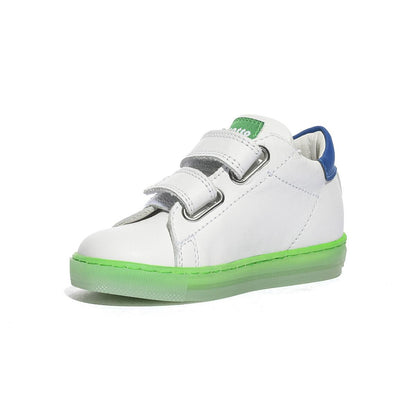FALCOTTO 0012015350.95.1N18 WHITE GREEN Sneakers Bambino 
