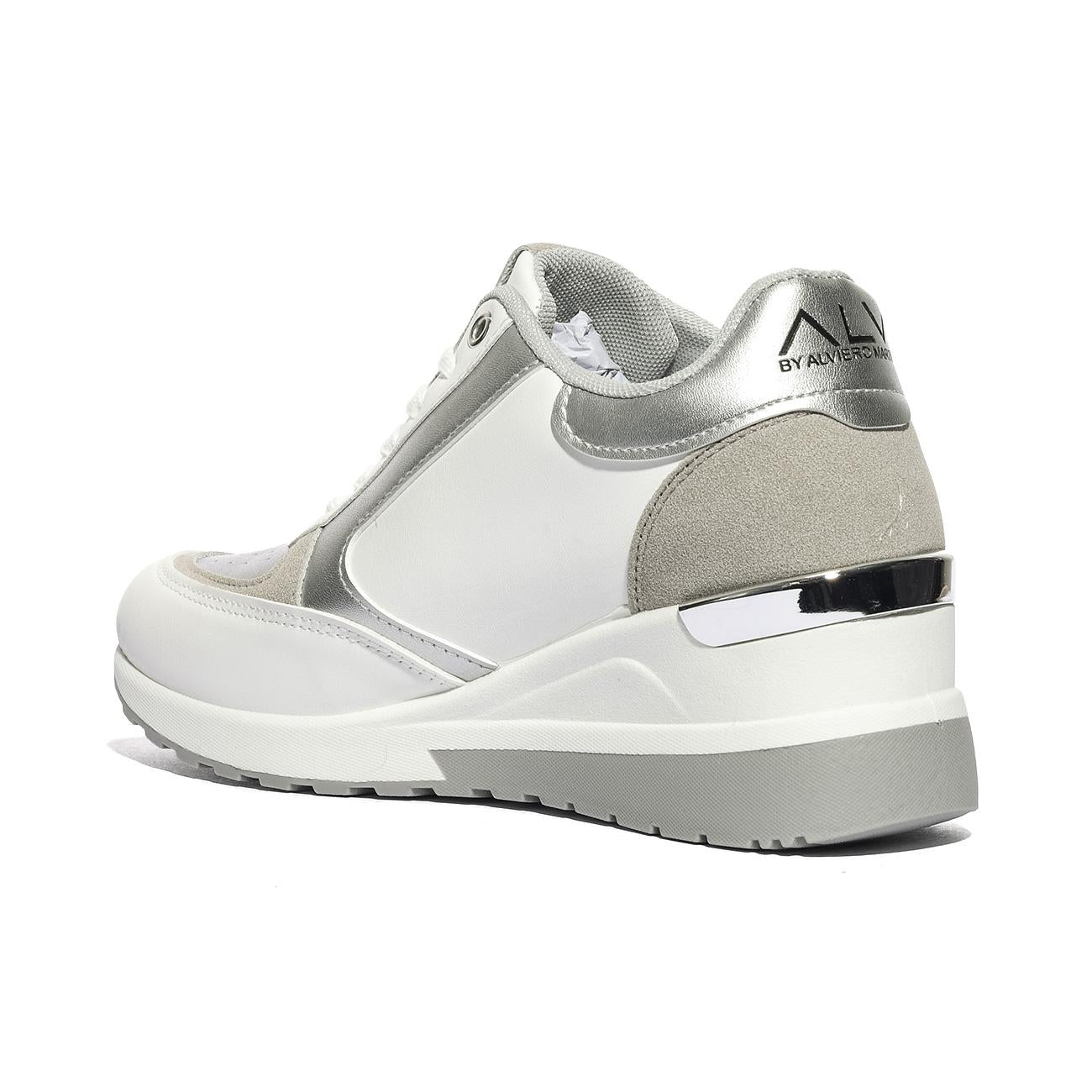 ALV By Alviero Martini ALVSD01731027 WHITESILVER Sneakers Donna 