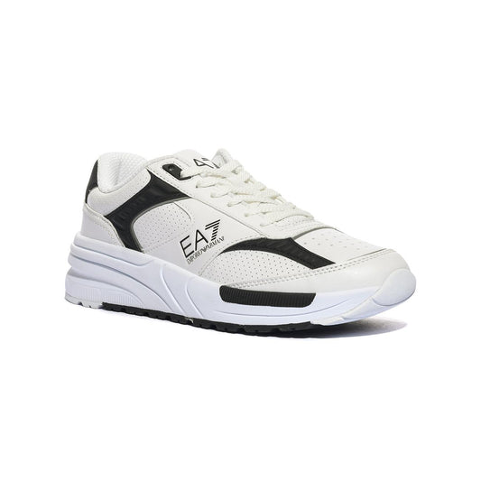 ARMANI 7X000360 WHITE BLACK Sneakers Uomo 