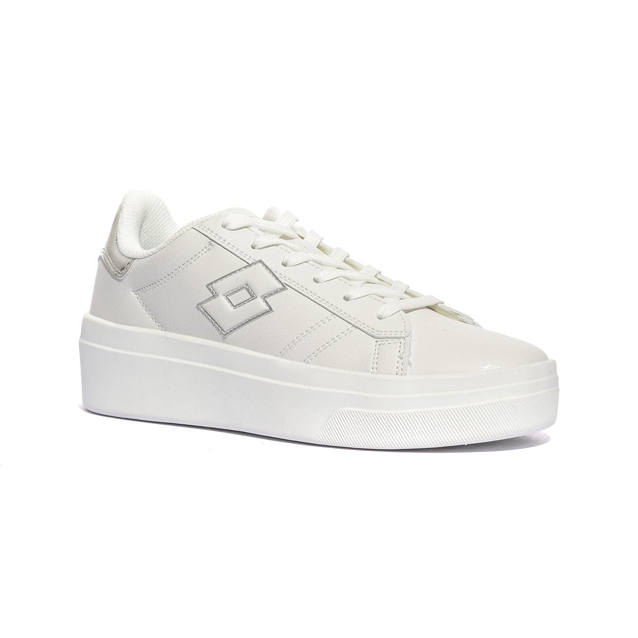 LOTTO 222225 WHITE SILVER Sneakers Calzature 