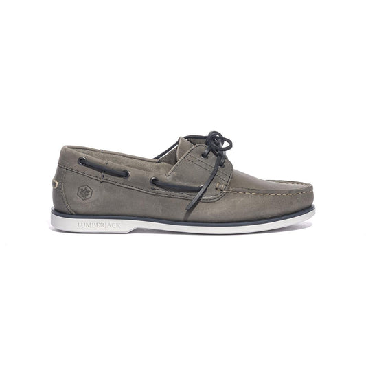 LUMBERJACK SM07804-005-H01 GRAY CD003 Mocassini Uomo 