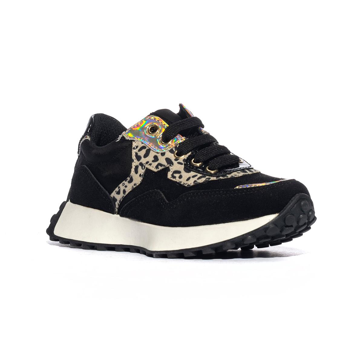 ASSO AG13961 BLACK Sneakers Bambina 